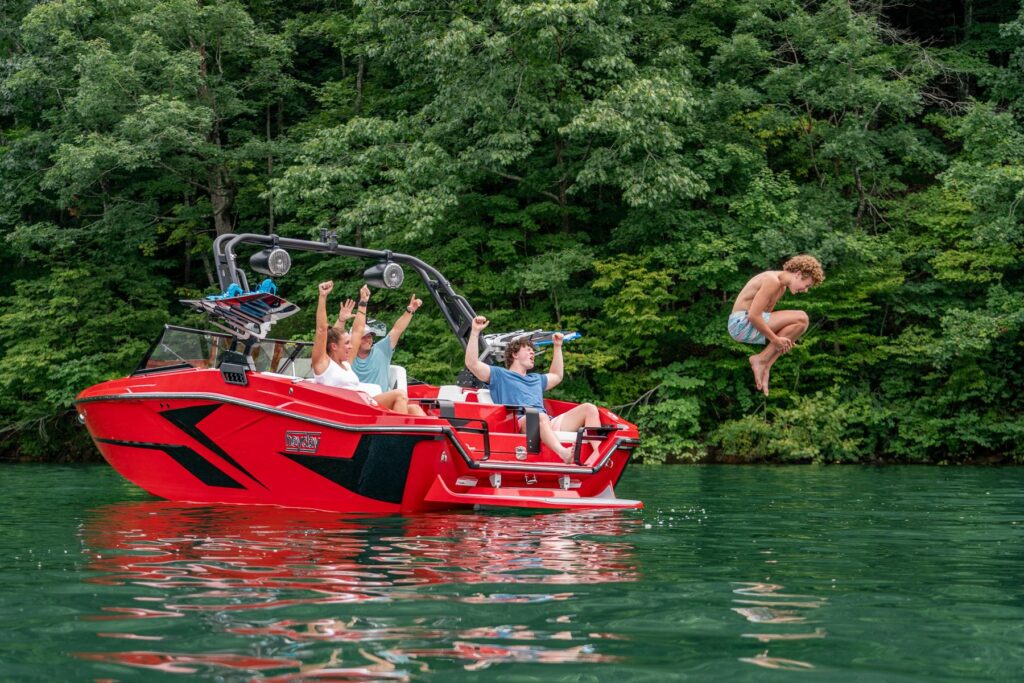 Heyday boat on the water